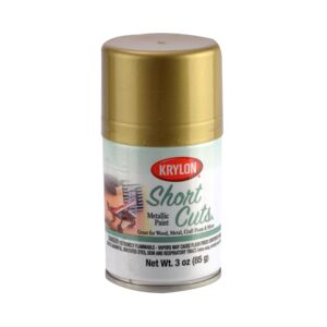 Krylon Short Cuts Metallic Paint Gold Leaf 3oz Krylon Short Cuts Metallic Paint Gold Leaf 3oz
